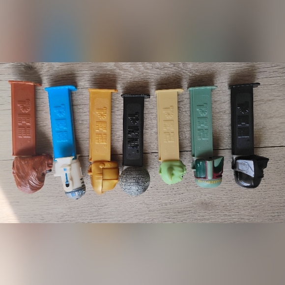 Star Wars Pez Dispensers Vintage Set Of 6 - Picture 4 of 11